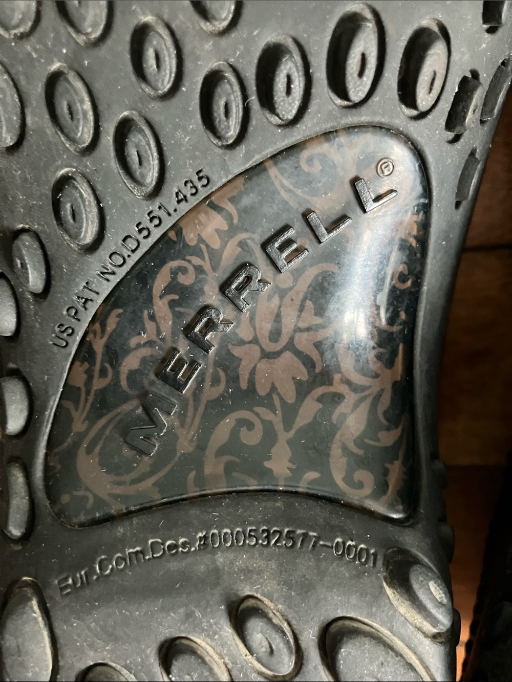 Merrell Plaza Bandeau Mary Jane Black Leather Shoes Womens 10 - Picture 10 of 12